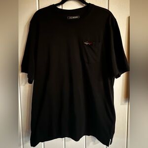 Greg Norman Collection Black Short Sleeve Tee Large